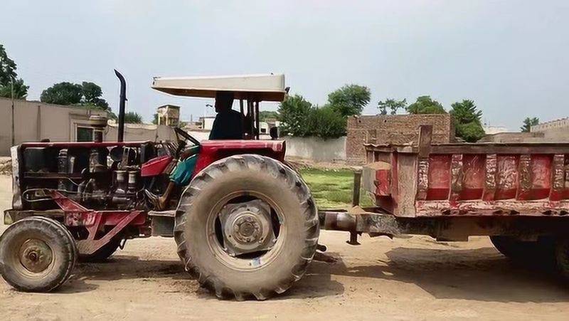Single-cylinder petrol machine