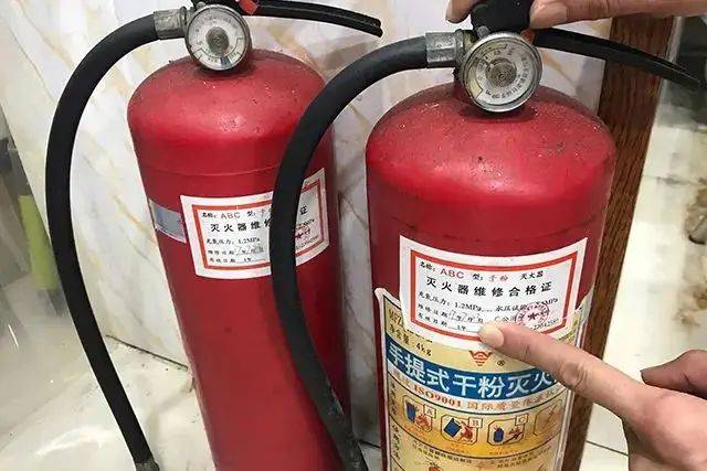 Fire extinguisher maintenance period