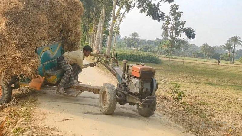 Single-cylinder petrol machine