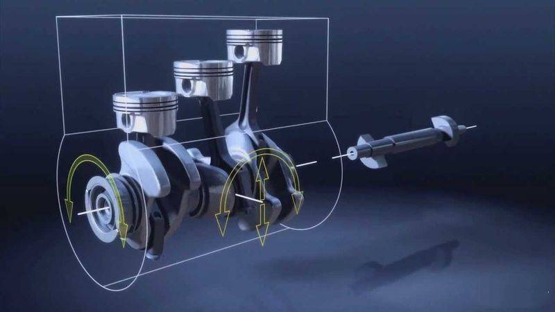 Single-cylinder petrol machine