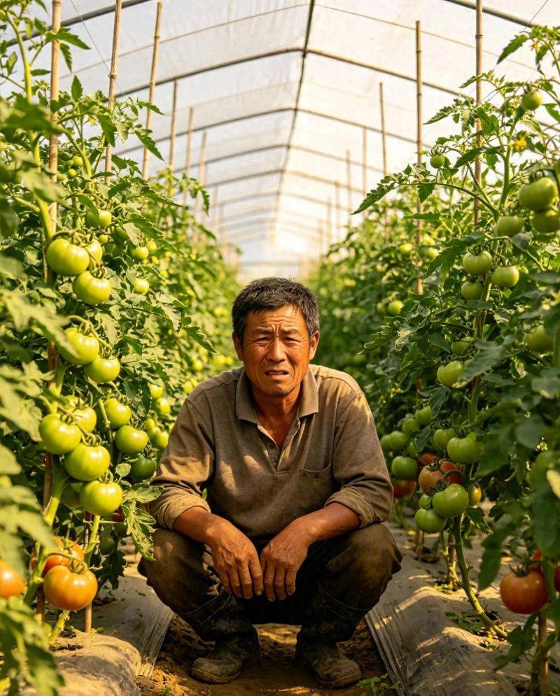 Technology for hard powder tomatoes