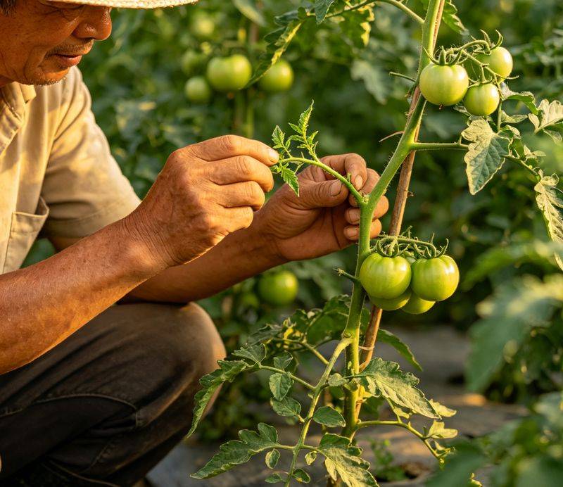 Technology for hard powder tomatoes