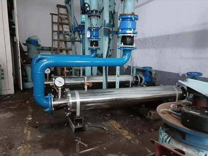 Repair of the faucet at the aperture temple in the west of tianjin river