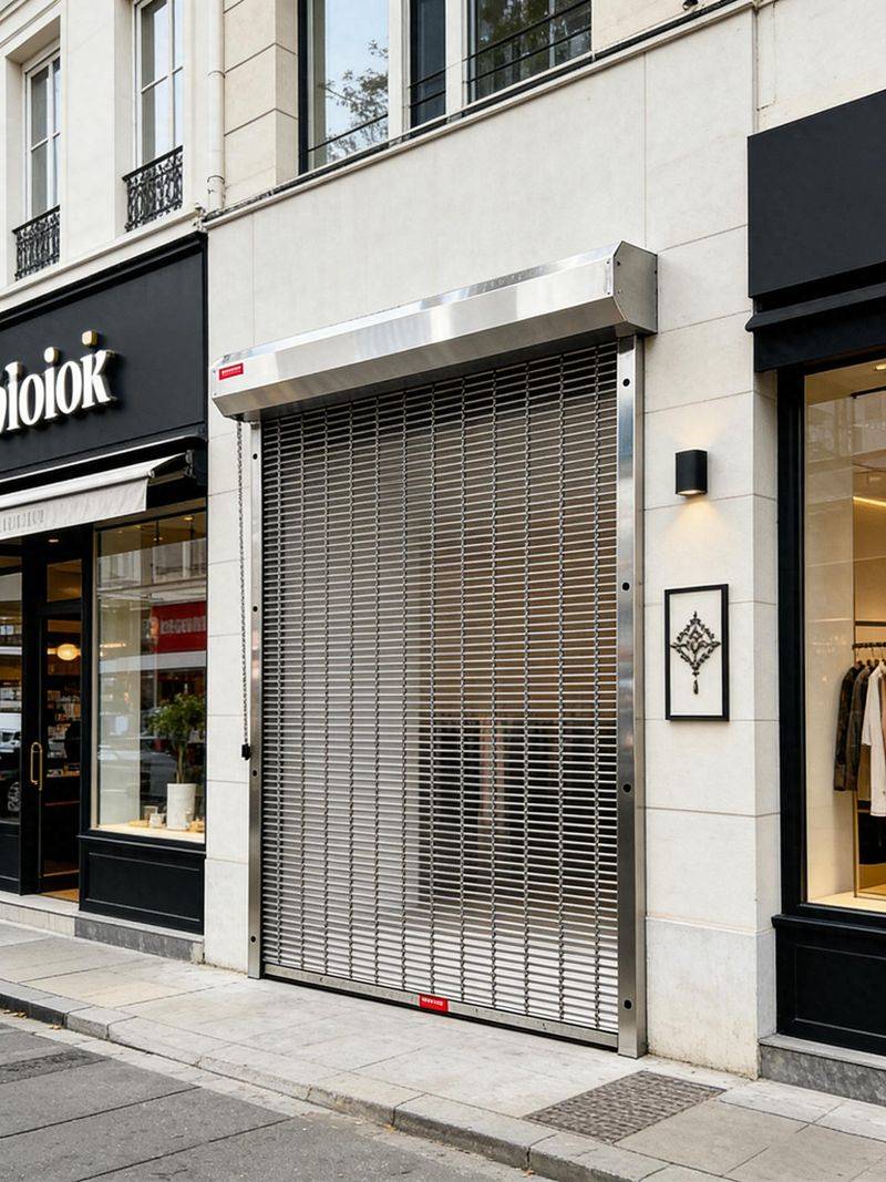 How much is the stainless steel roll door