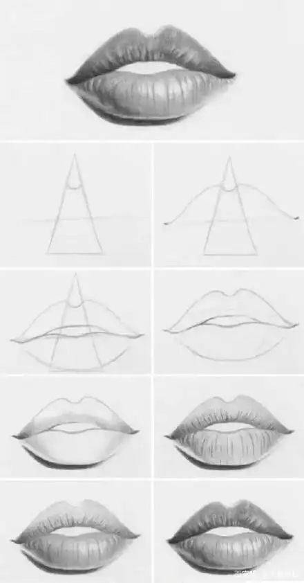 Lip sketches