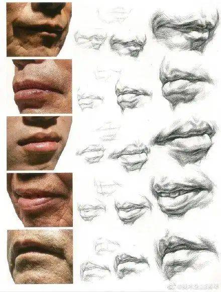 Lip sketches