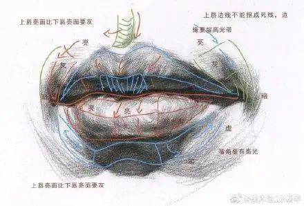 Lip sketches