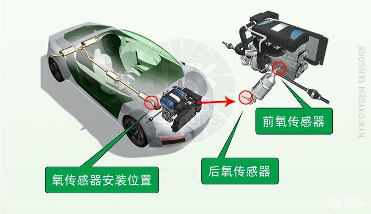 Briefly describe the working principles of the oxygen sensor
