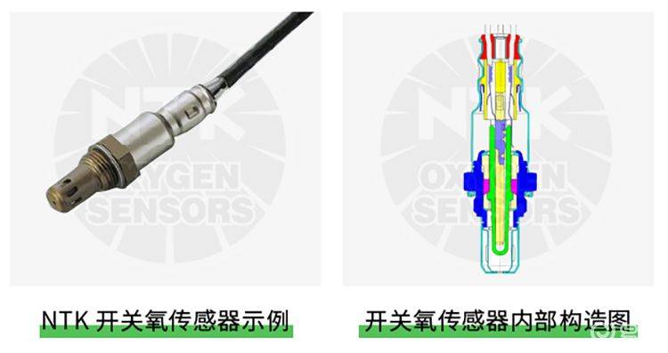 Briefly describe the working principles of the oxygen sensor