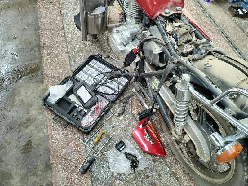 Motorcycle maintenance video