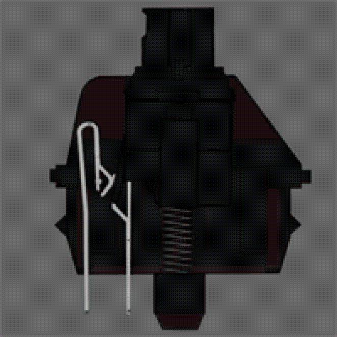 Automatically stretching the spring knife