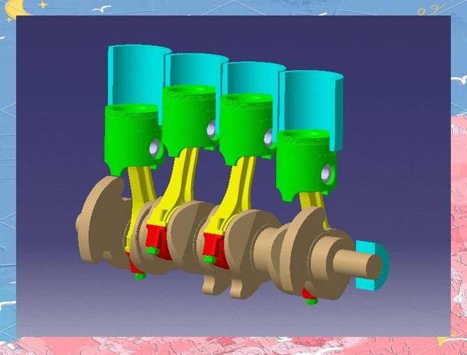 Automobile-engine warp pole construction course