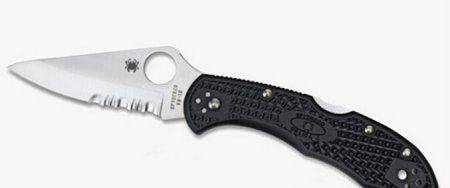 Automatically stretching the spring knife