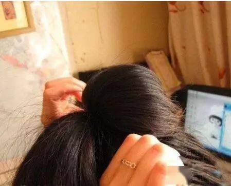 Long hair plaza graphing step