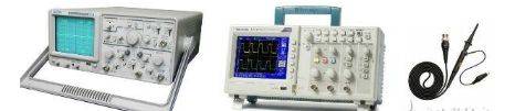 The principles and applications of oscilloscopes