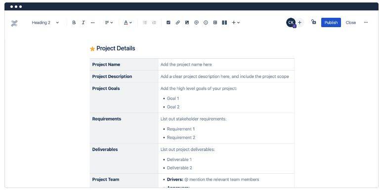 Project management in 10 knowledge areas