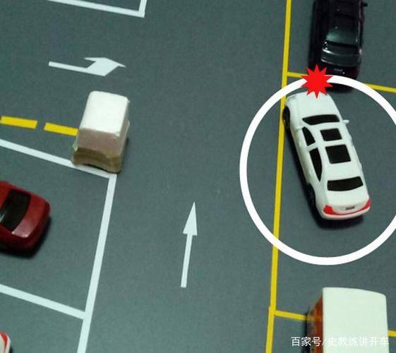 A map of the side parking out of the library