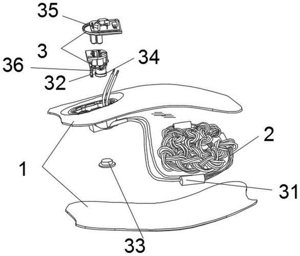 Electro-hot water bag construction