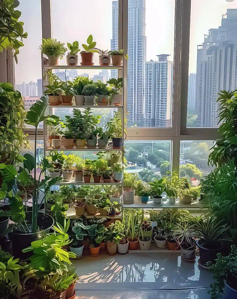 阳光房花坛植物种植