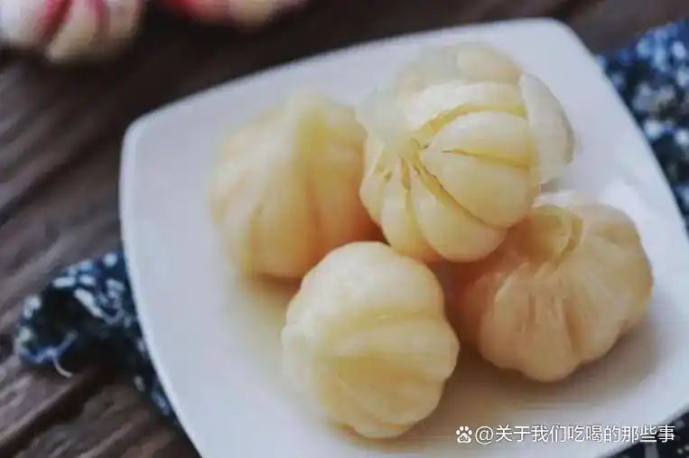 浙江土池腌糖蒜方法