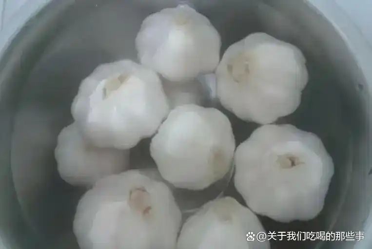 浙江土池腌糖蒜方法