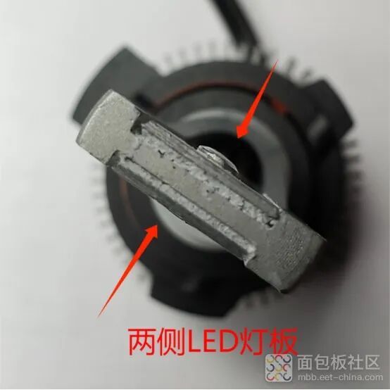 led泛光灯构造