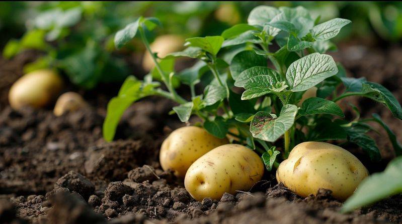 Potato farming techniques