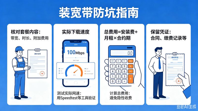 宽带有成本吗