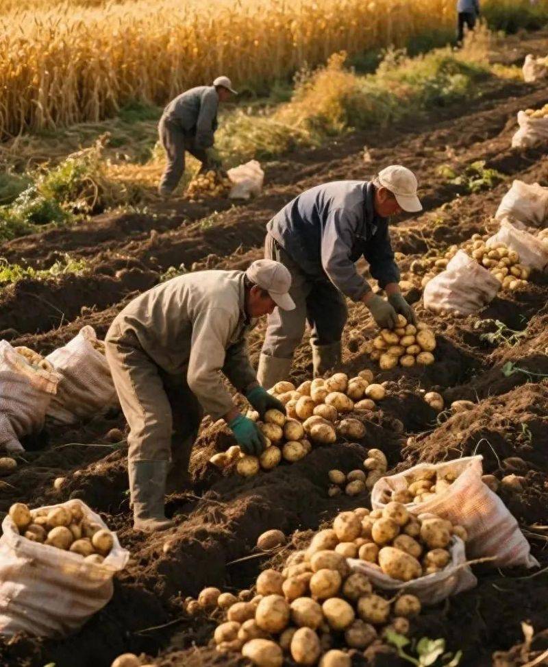 Potato farming techniques