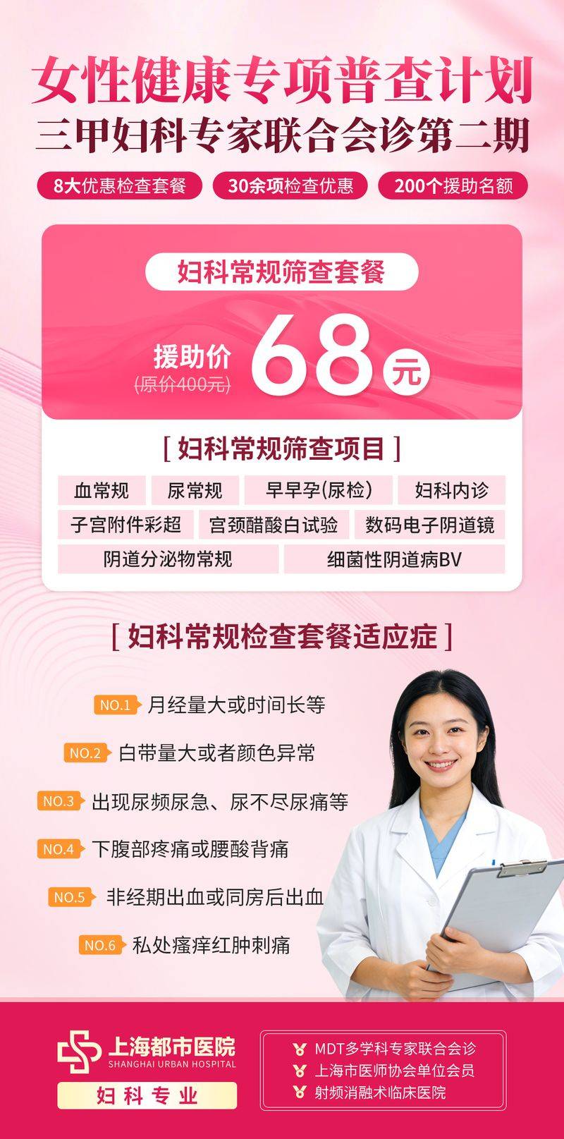 How much for a tubal examination