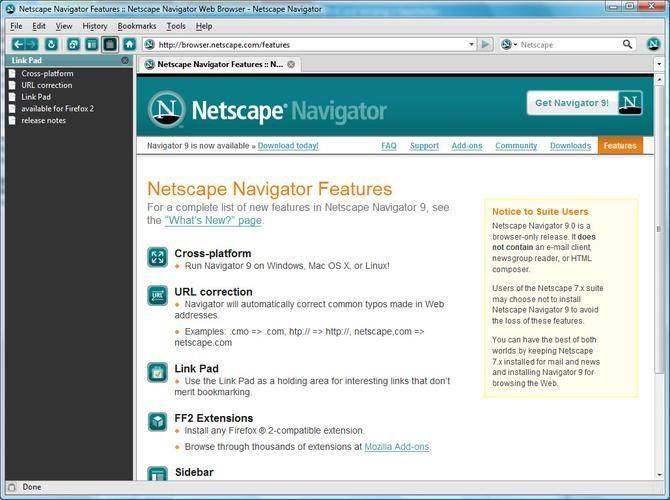 Briefly describe the development history of the web browser