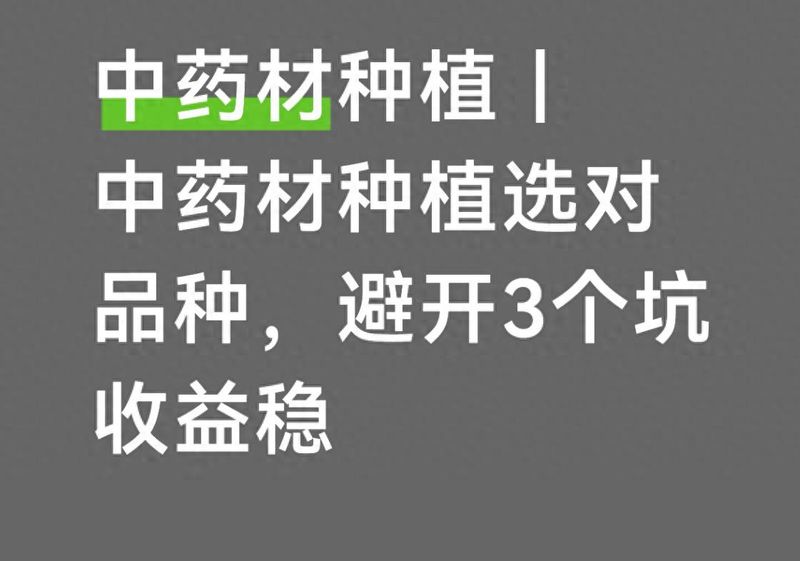 阿坝州当归的种植方法