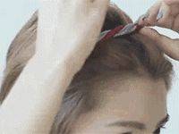 A simple short- and medium-term hair-stamping method