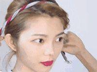 A simple short- and medium-term hair-stamping method
