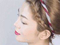 A simple short- and medium-term hair-stamping method