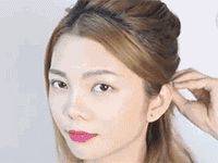 A simple short- and medium-term hair-stamping method