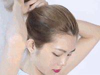 A simple short- and medium-term hair-stamping method