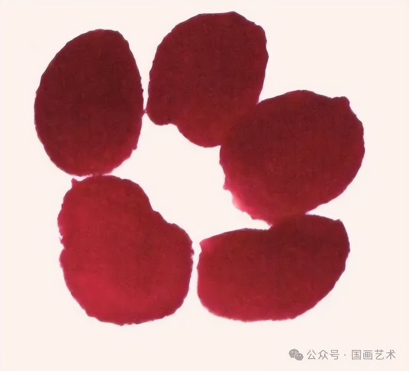 国画画梅花的步骤