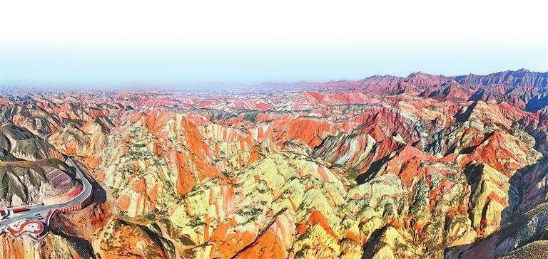 The cause of dansha's landscape