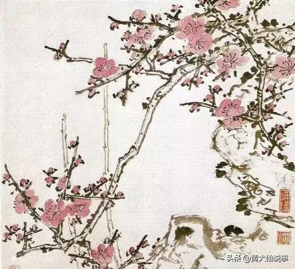 国画画梅花的步骤