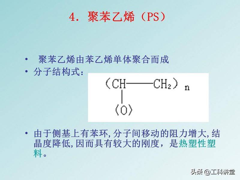 聚苯乙烯聚合机理