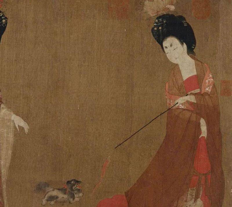 张萱仕女画的艺术特点