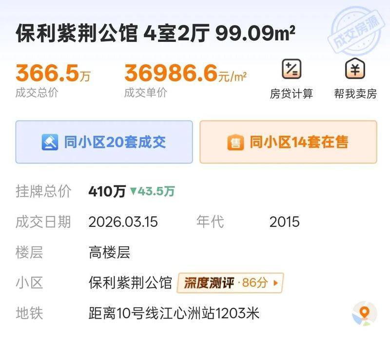 Nanjing housing price distribution