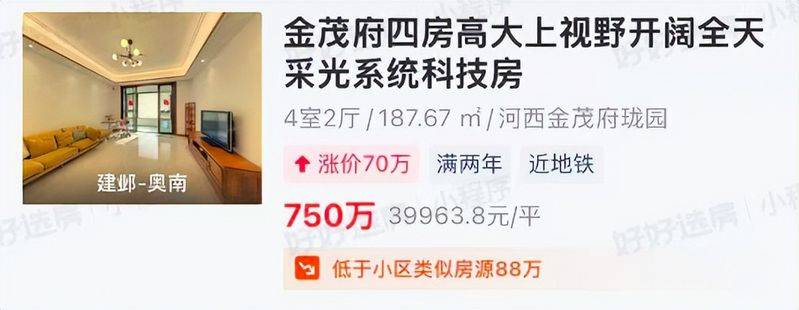 Nanjing housing price distribution