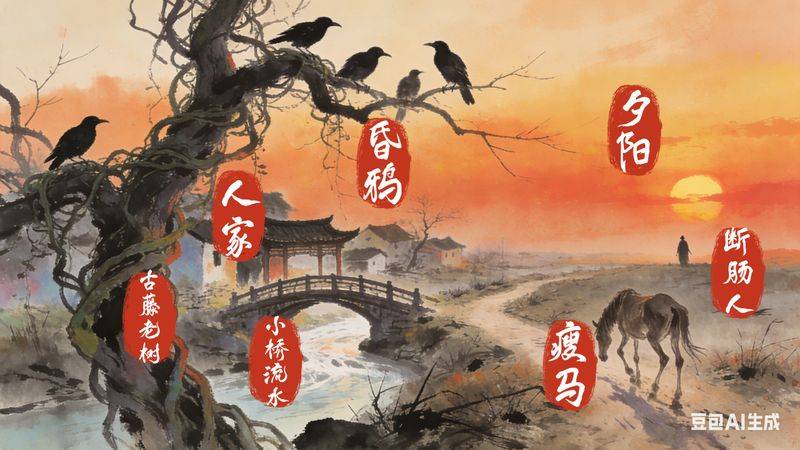 天净沙秋思写法特点