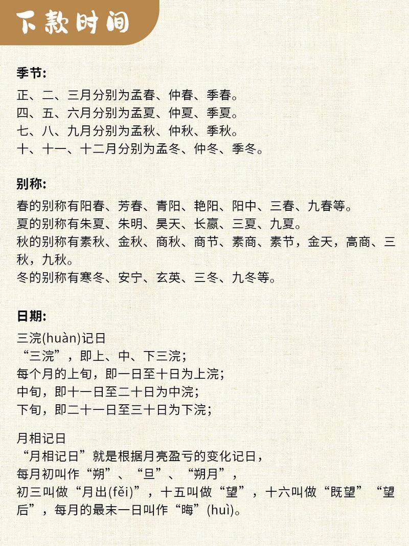 书法作品落款常识