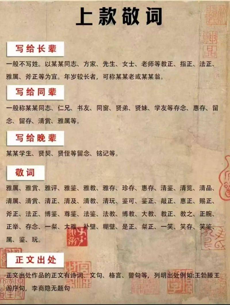 书法作品落款常识