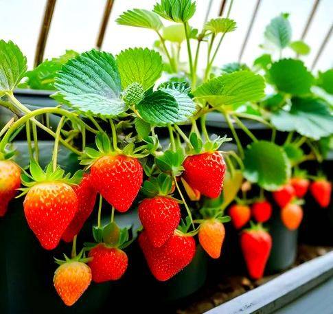 Strawberry planting techniques
