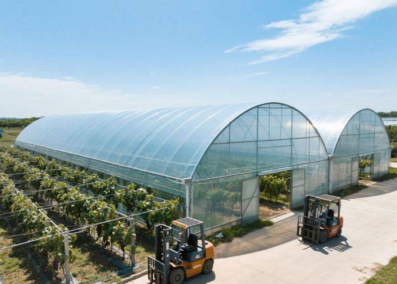 Vegetable types in large sheds