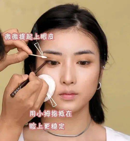化妆步骤示意图